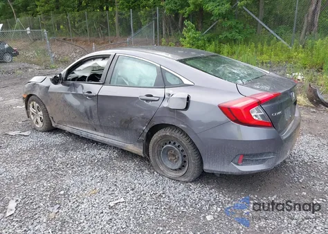 2016 Honda Civic Lx из США, поврежденный, VIN 19XFC2F51GE209930